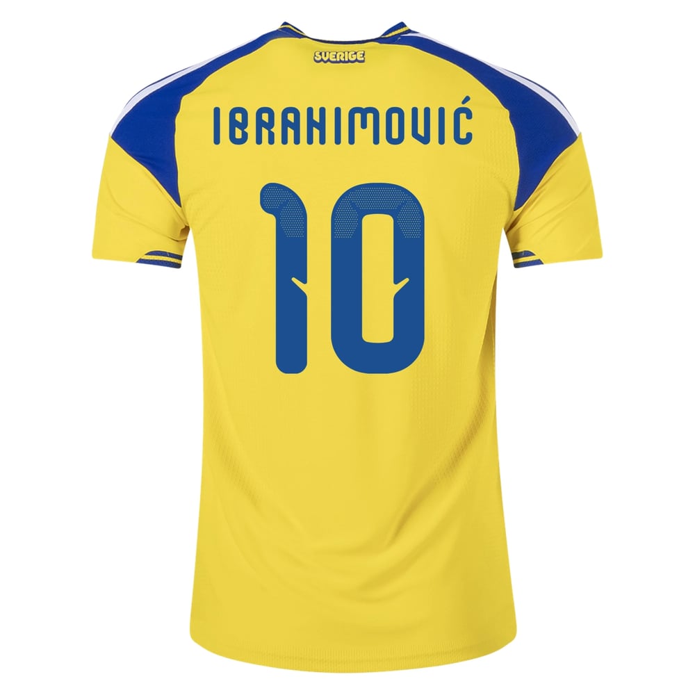 Kinder Schweden 2026 Heim authentisches WM-Shirt IBRAHIMOVIĆ#10