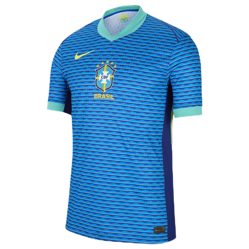 Brasilien Spieler Version Auswärts Jersey America Cup 2024