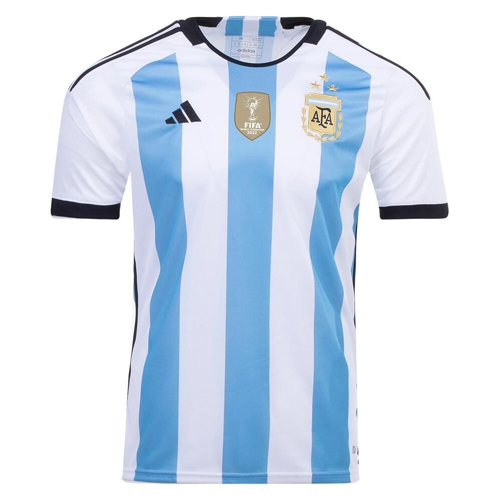 Argentinien Champions Home Jersey Weltmeister schaft 2022 - 3 Sterne