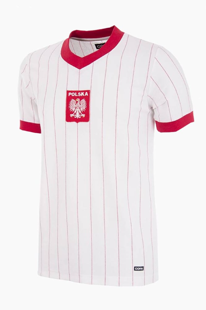 Männer Polen 1982 Retro Shirt