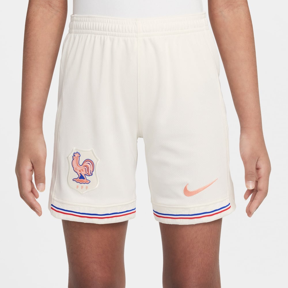 Kinder-Frankreich 2025 Auswärts-Shorts