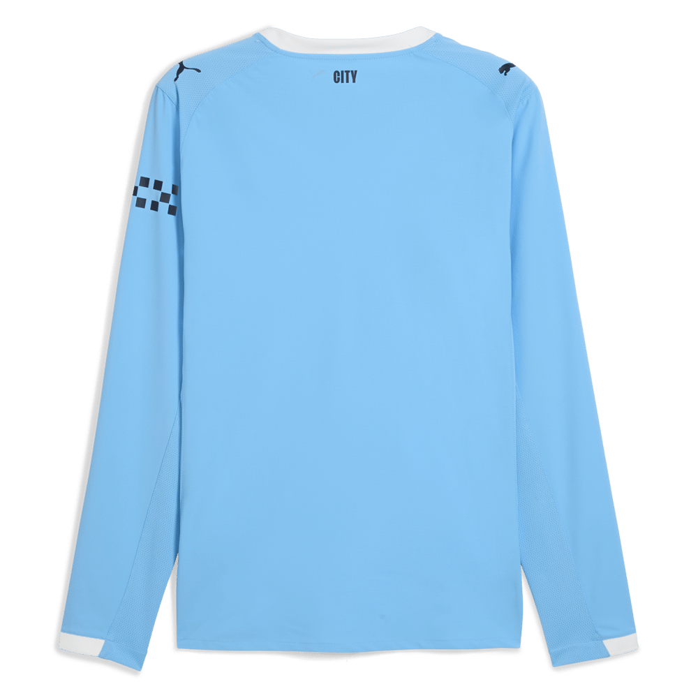 Herren Manchester City 2025/26 Heim-Langarm-Shirt