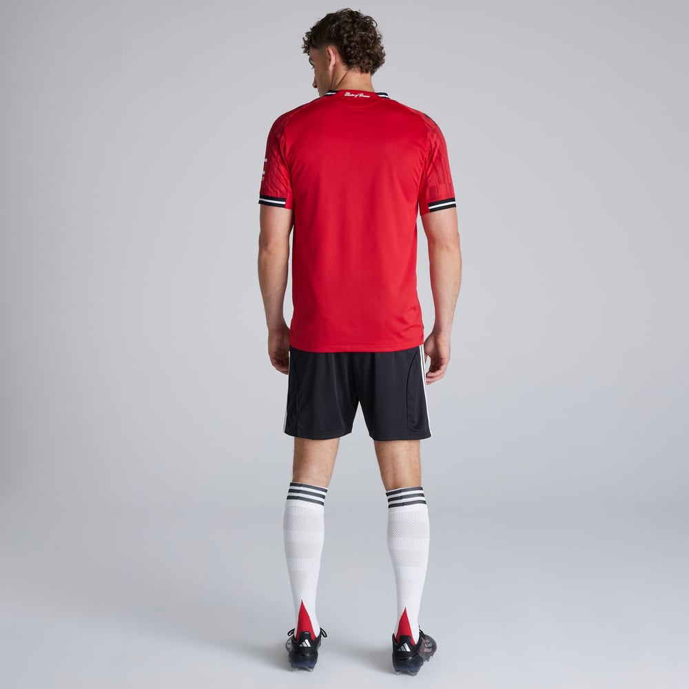 Kinder Manchester United 2025/26 Home Shorts-Schwarz