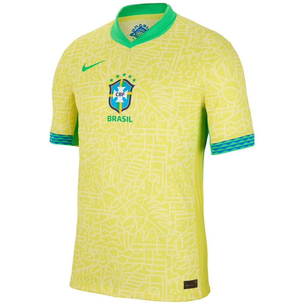 Brasilien Spieler Version Heim Jersey Copa America 2024