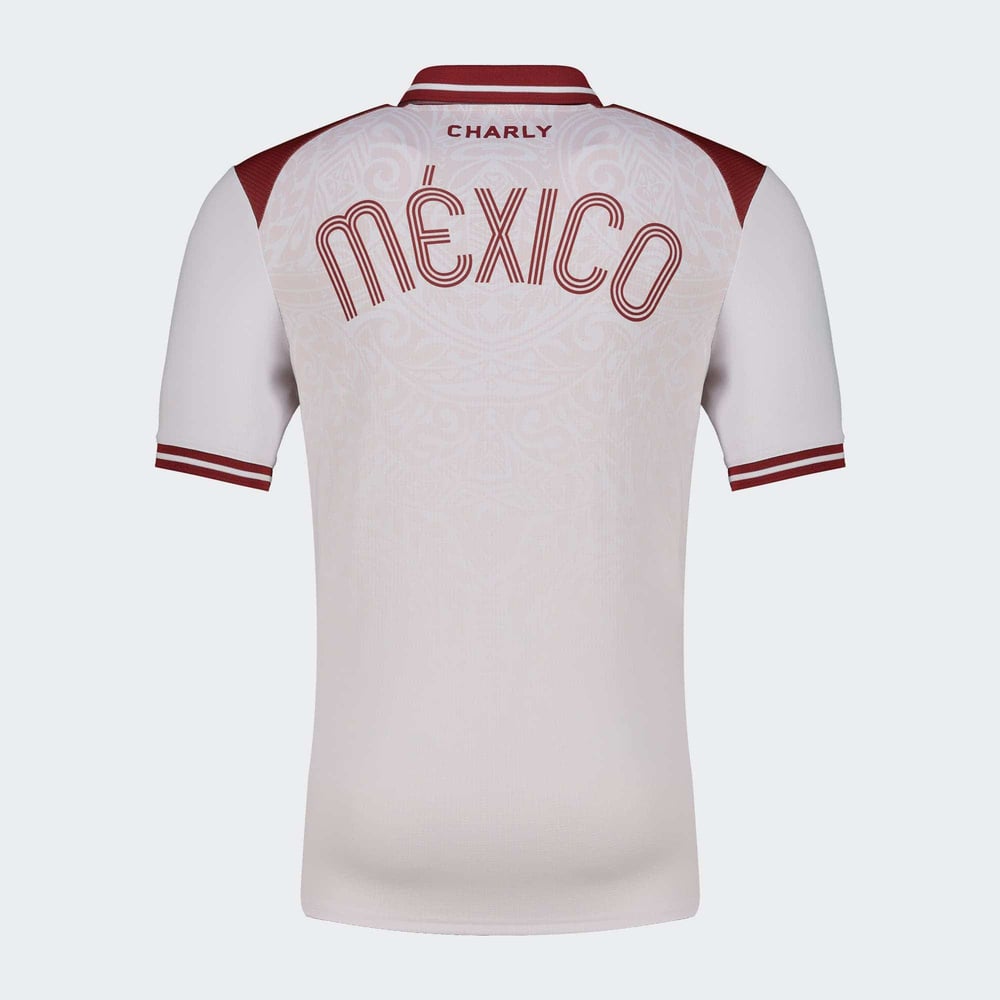 Kinder Mexiko 2025 Special Edition Heritage Shirt-Weiß