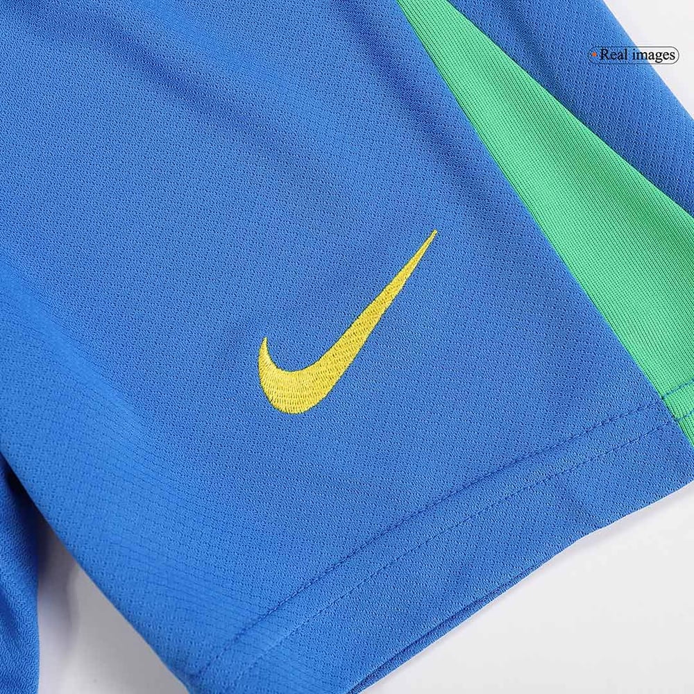 Kinder Brasilien Heim Jersey Shorts Copa America 2024