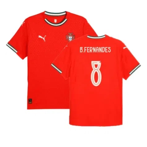 Men's B.FERNANDES Portugal 2025/26 Home Shirt