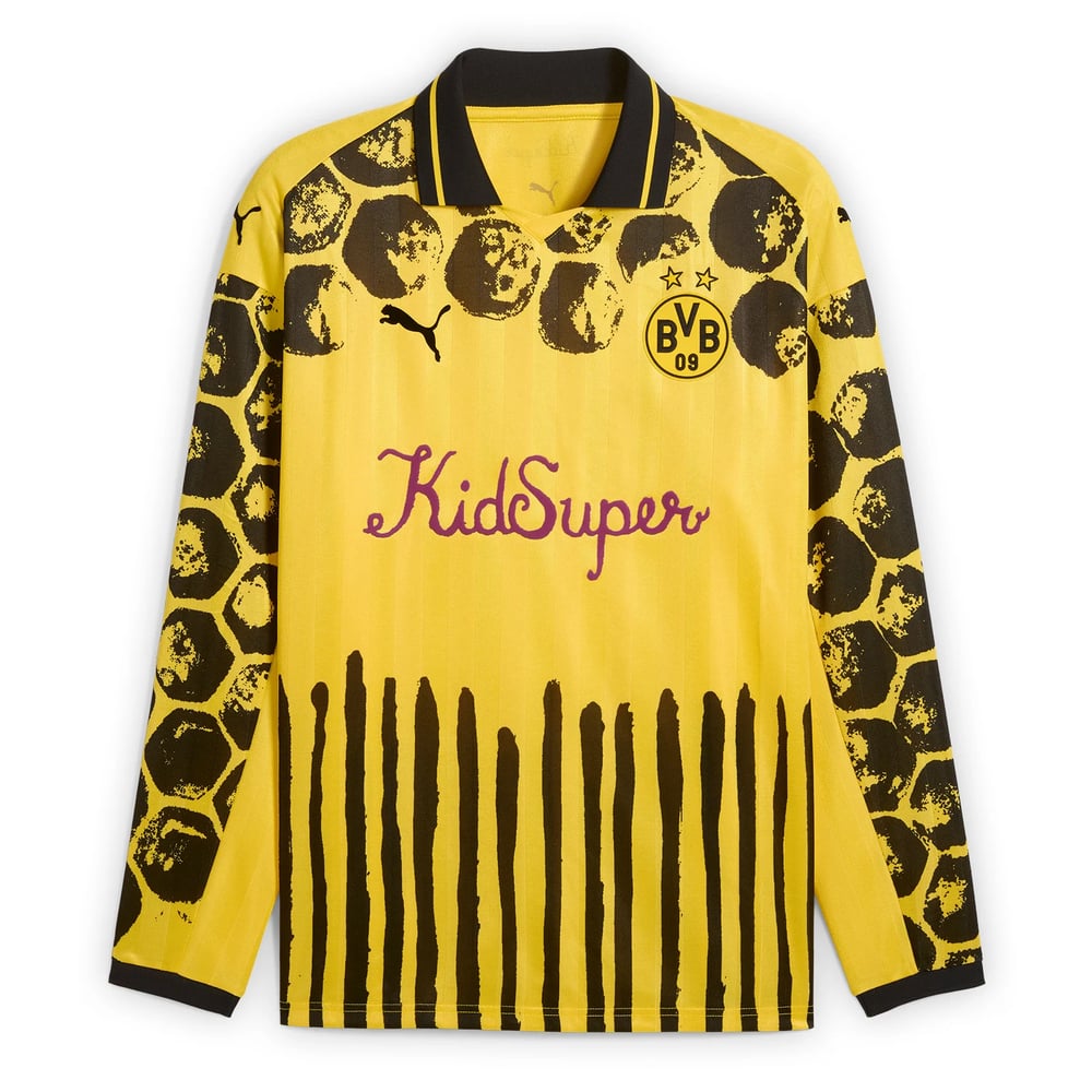Herren BVB Borussia Dortmund 2025/26 KidSuper Langarmtrikot