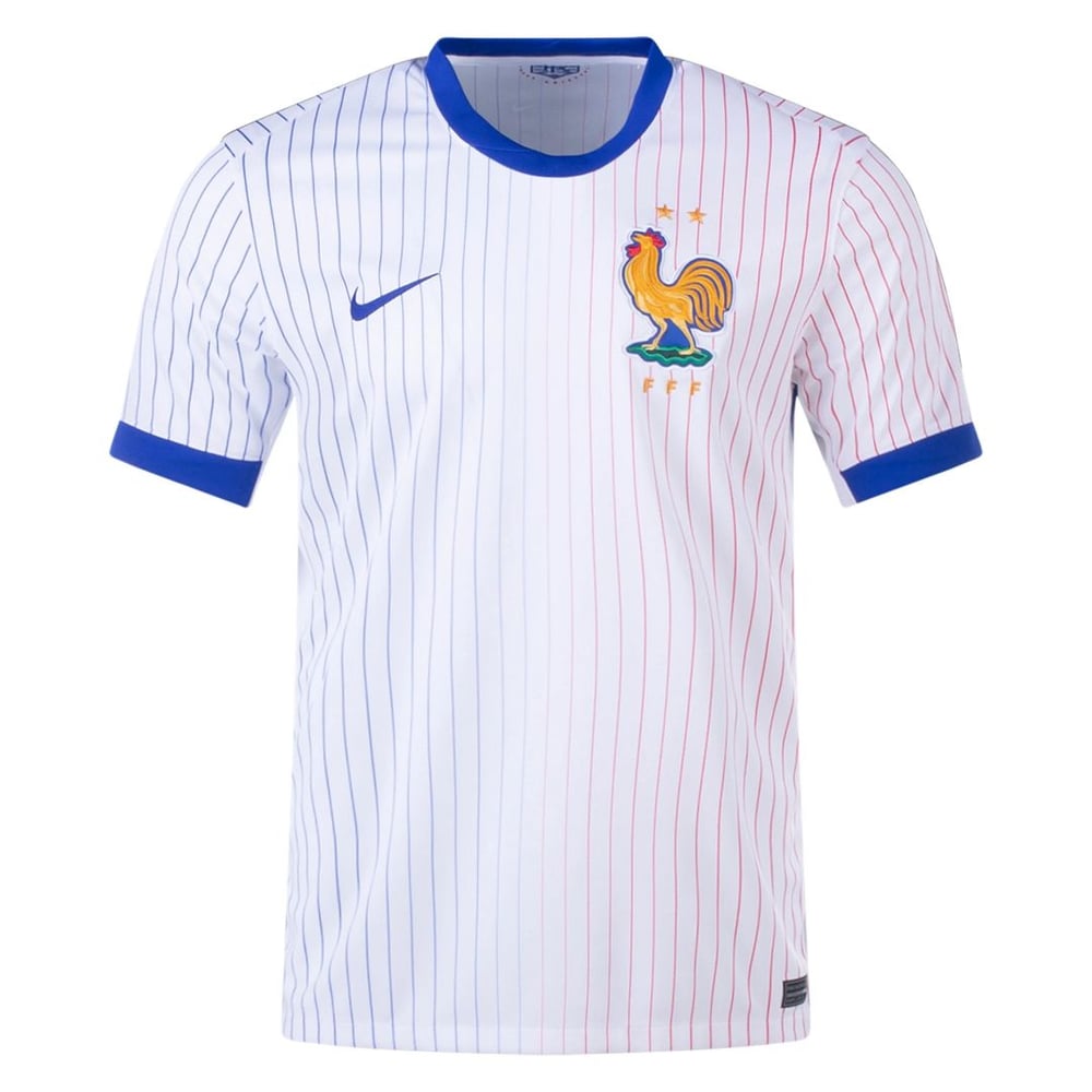 Frankreich Spieler Version Auswärts Jersey EURO 2024