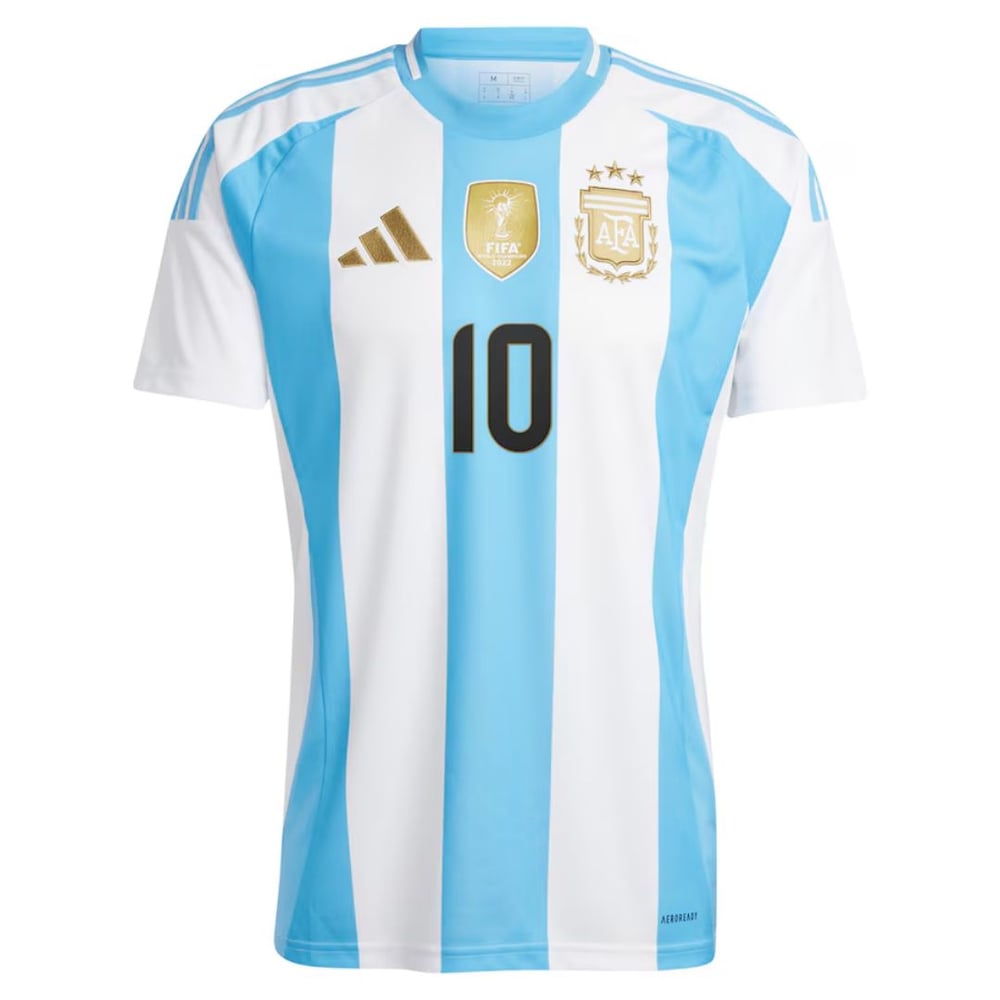 Lionel Messi #10 Argentinien Home Jersey Copa America 2024
