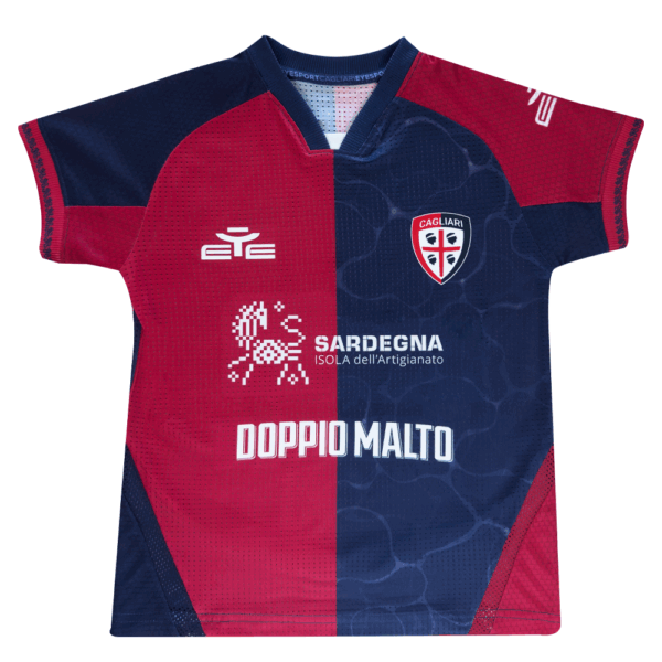 Kinder Cagliari Calcio 2025/26 Heimkit
