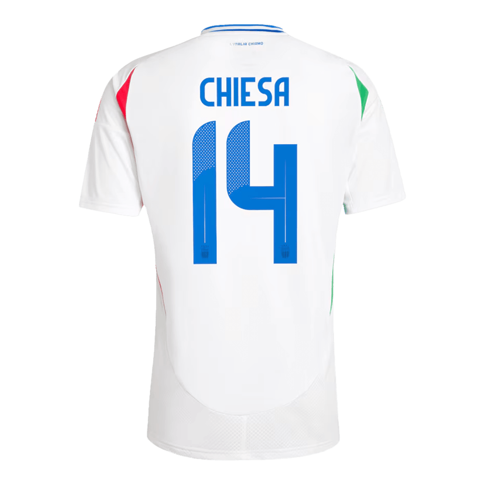 Federico Chiesa #14 Italien Auswärts trikot EURO 2024