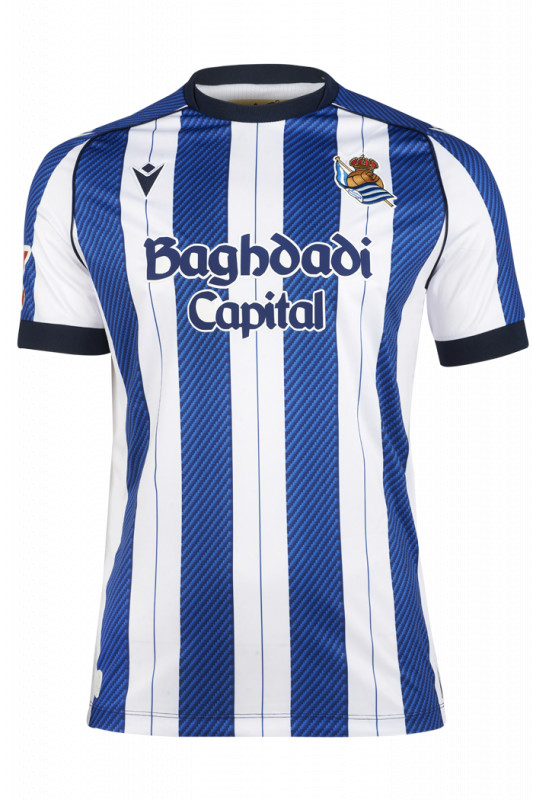 Men's Real Sociedad 2025/26 Home Sponsored Shirt