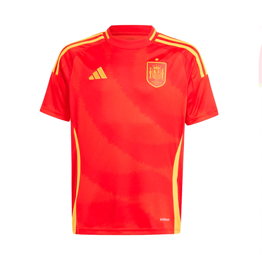 Kinder Spanien Heimtrikot Kurze Hosen EURO 2024