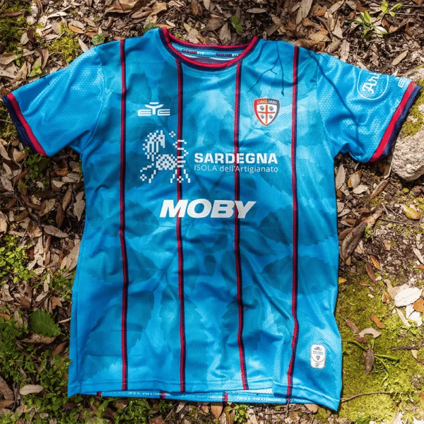 Herren Cagliari Fußball 2025/26 Drittes Hemd
