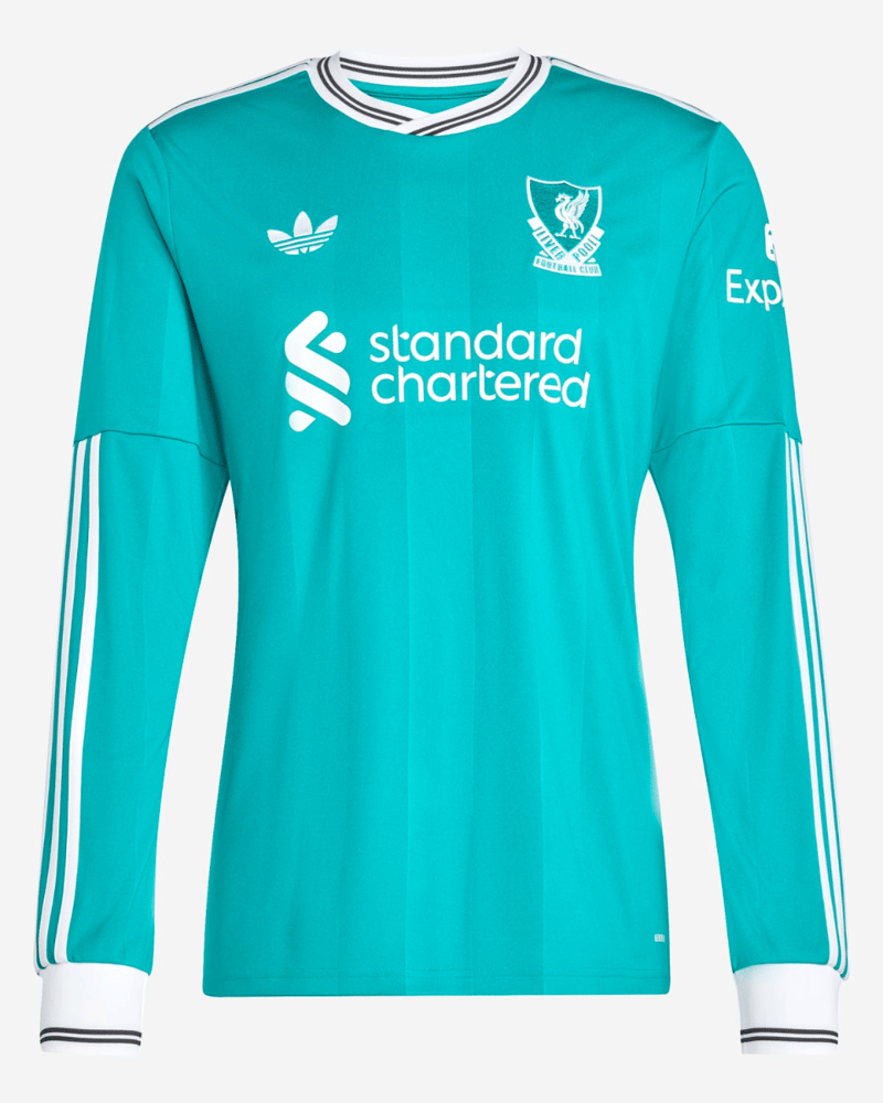 Kinder Liverpool 2025/26 Drittes Langarm-Hemd