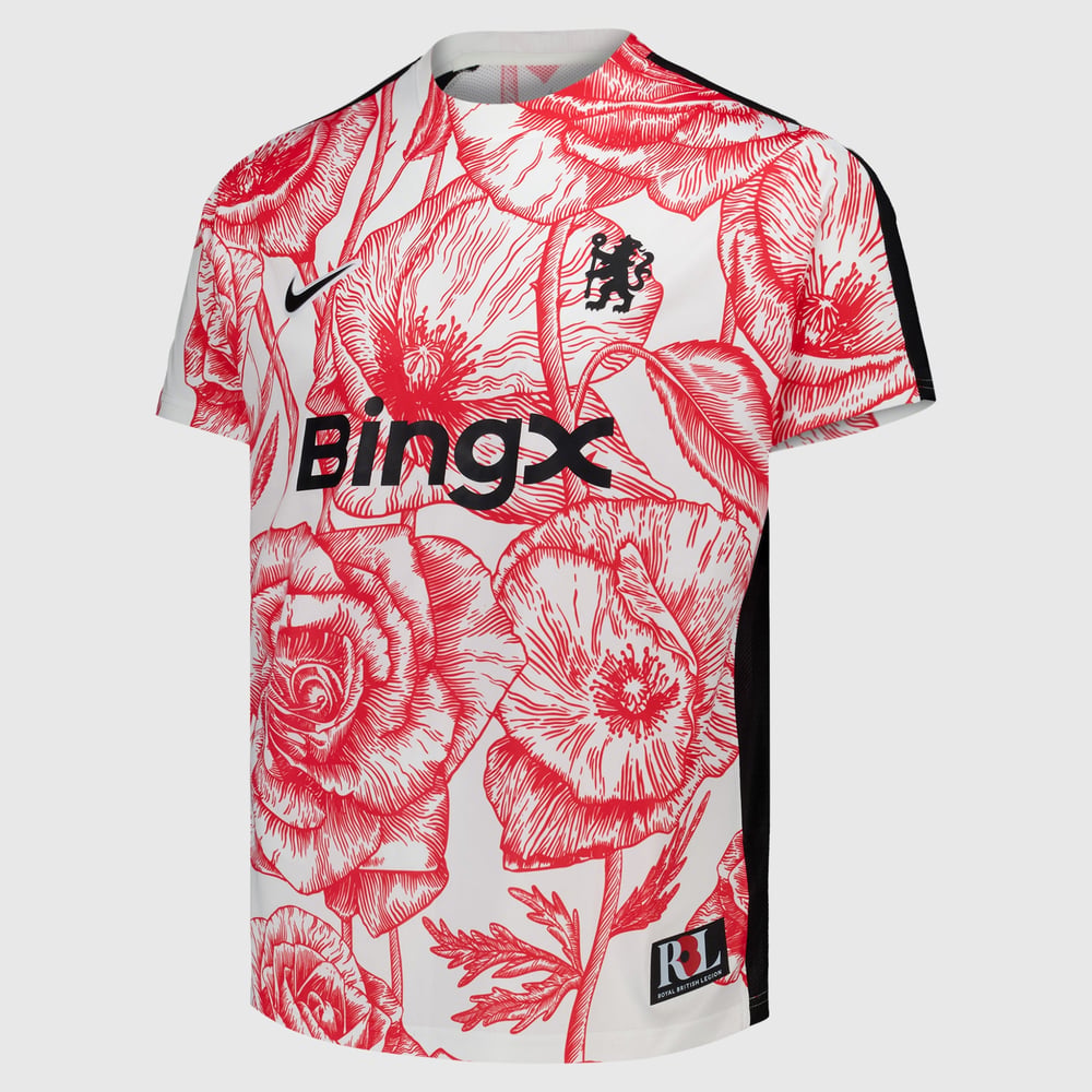 Kinder Chelsea 2025/26 Dritte Erinnerung vor Match Shirt