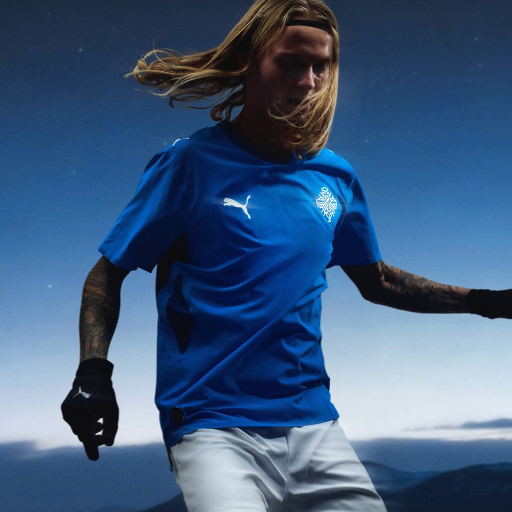 Männer Island 2026 Heim WM Shirt