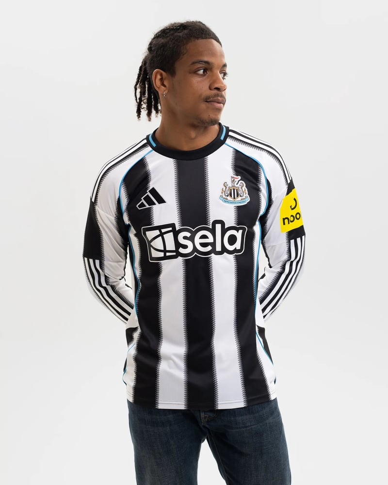 Herren Newcastle United 2025/26 Heim-Langarm-Shirt