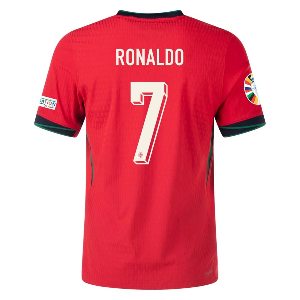 Cristiano Ronaldo #7 Portugal Spieler Version Heim Jersey EURO 2024