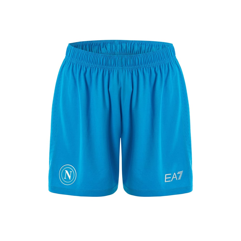 Kinder Napoli 2025/26 Home Shorts-Blau