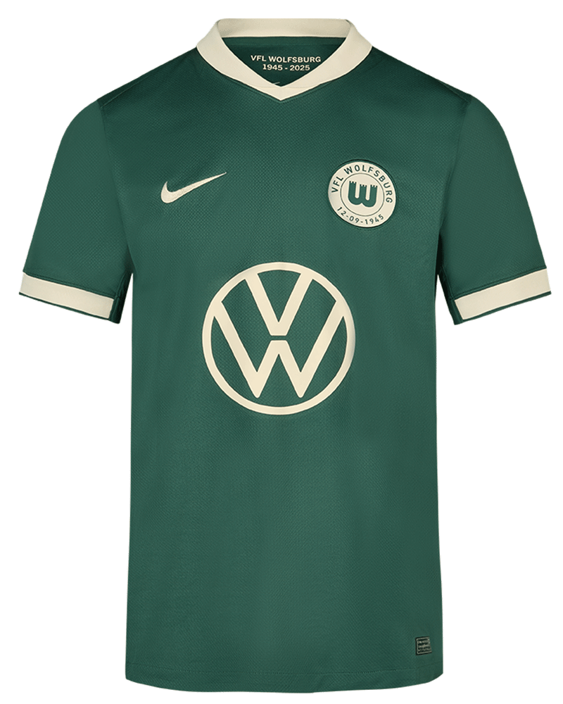 Women's VfL Wolfsburg 2025/26 80th Anniversary Shirt