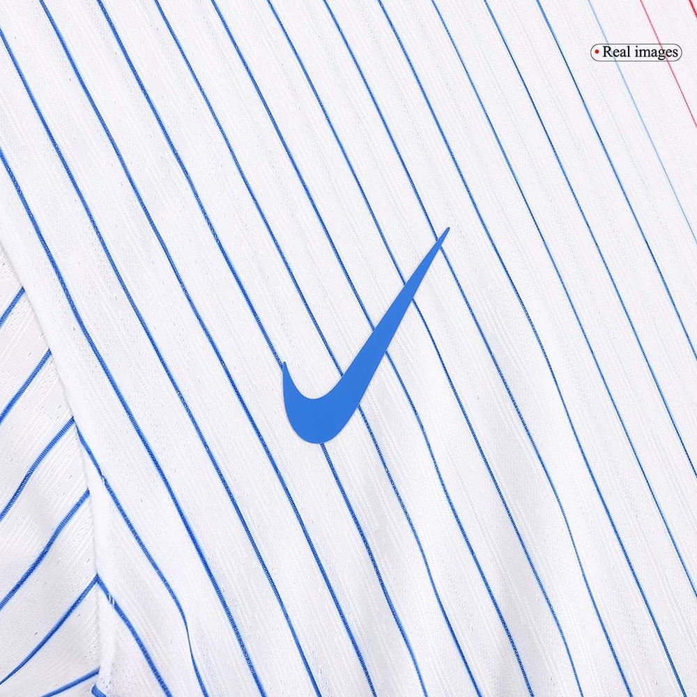Frankreich Spieler Version Auswärts Jersey EURO 2024