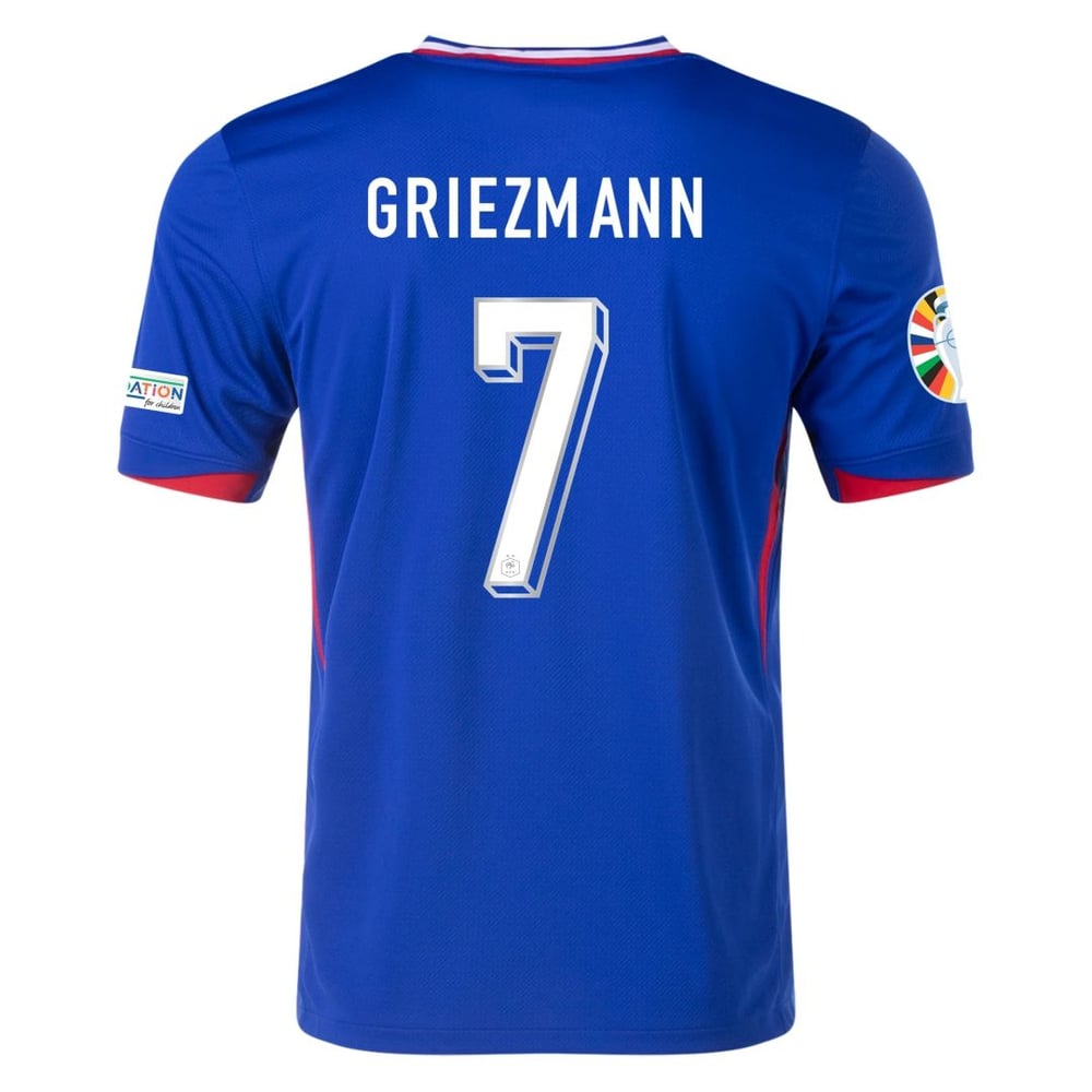 Antoine Griezmann #7 Frankreich Home Jersey EURO 2024