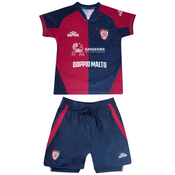 Kinder Cagliari Calcio 2025/26 Heimkit