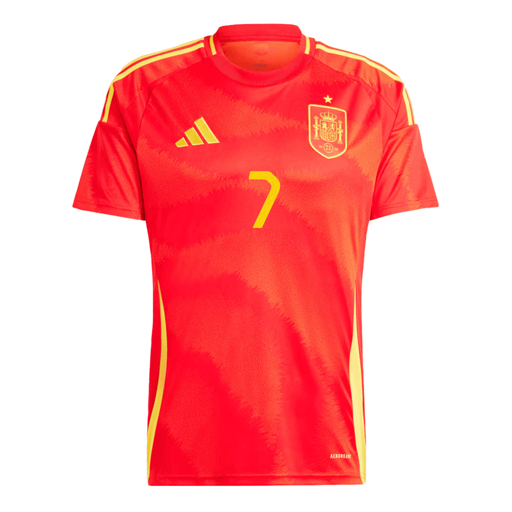 Alvaro Morata #7 Spanien Heimtrikot EURO 2024