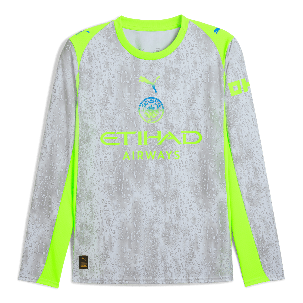 Kinder Manchester City 2025/26 Drittes Langarm-Hemd