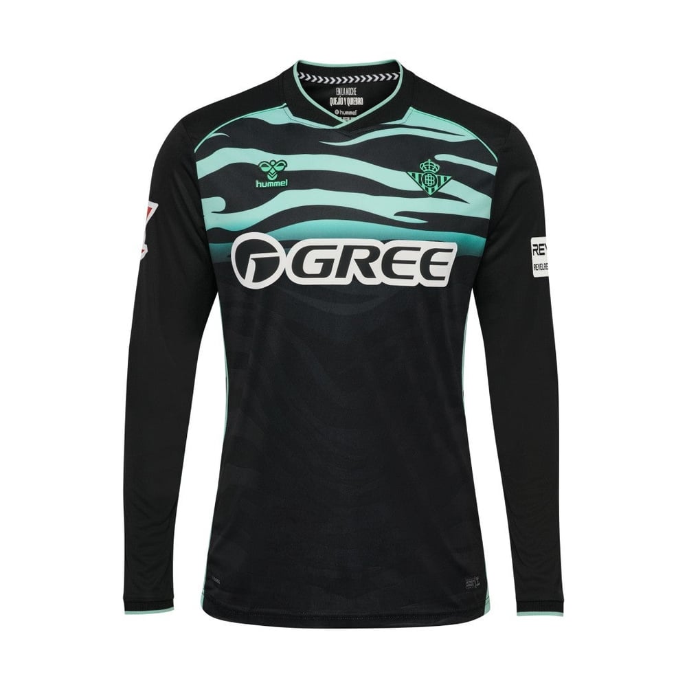 Kid's Real Betis 2025/26 Third Long Sleeve Shirt