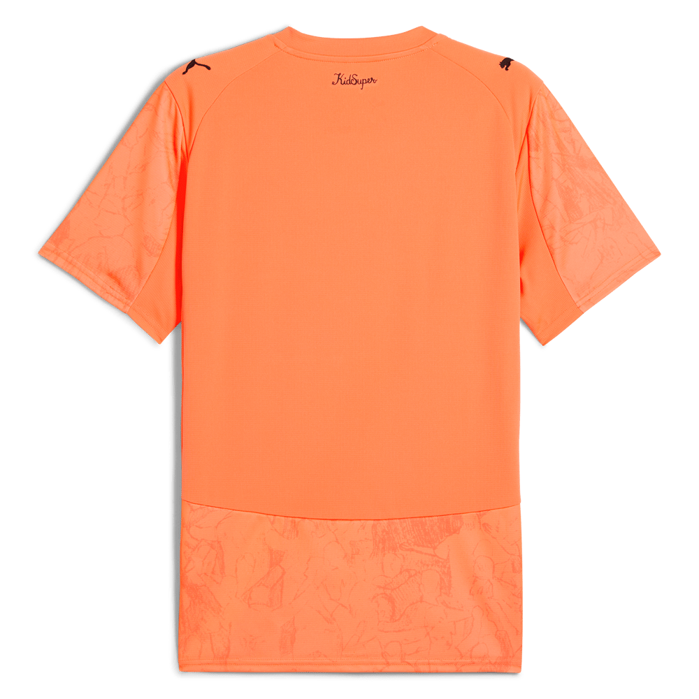 Kinder Manchester City 2025/26 KidSuper Hemd-Orange