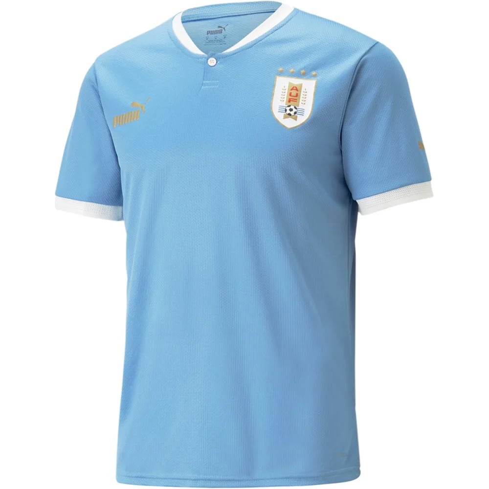 Uruguay Home Jersey Weltmeister schaft 2022