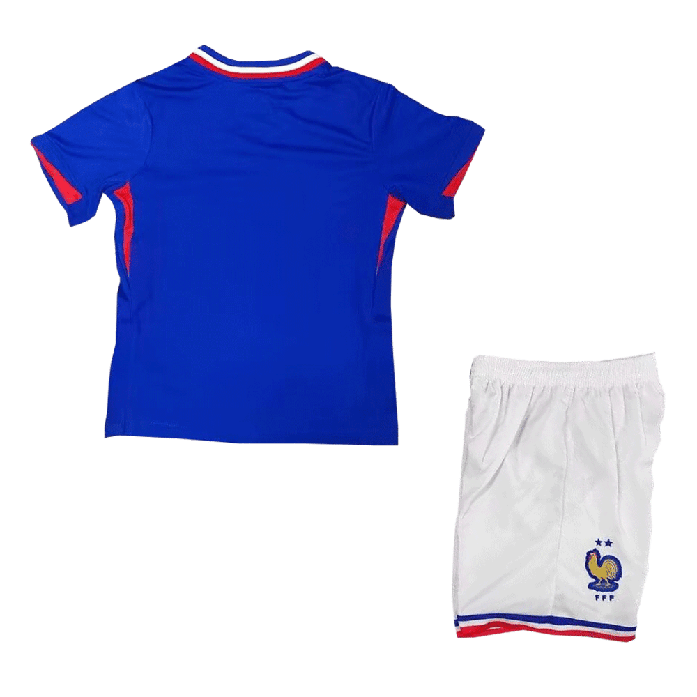 Kinder Frankreich Heim Jersey Shorts EURO 2024