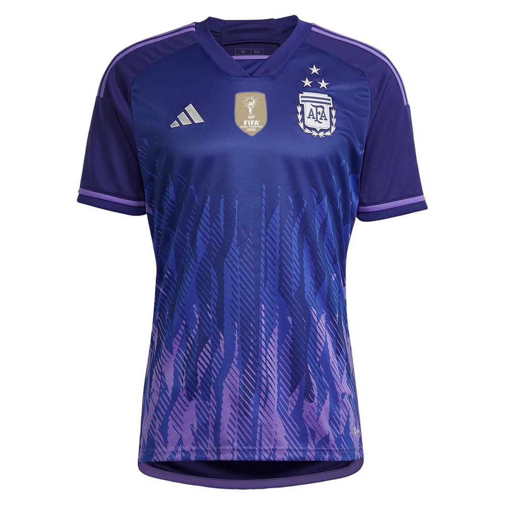 Argentinien Auswärts Jersey Weltmeister schaft 2022