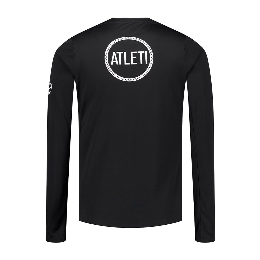 Kid's Atletico Madrid 2025/26 Third UEFA Pre Match Long Sleeve Shirt