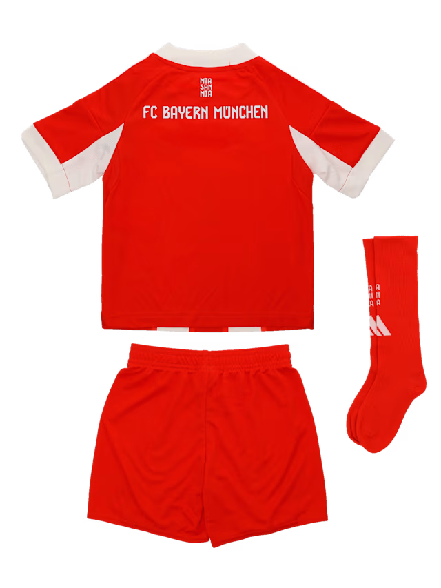 Kinder Bayern München 2025/26 Home Kit