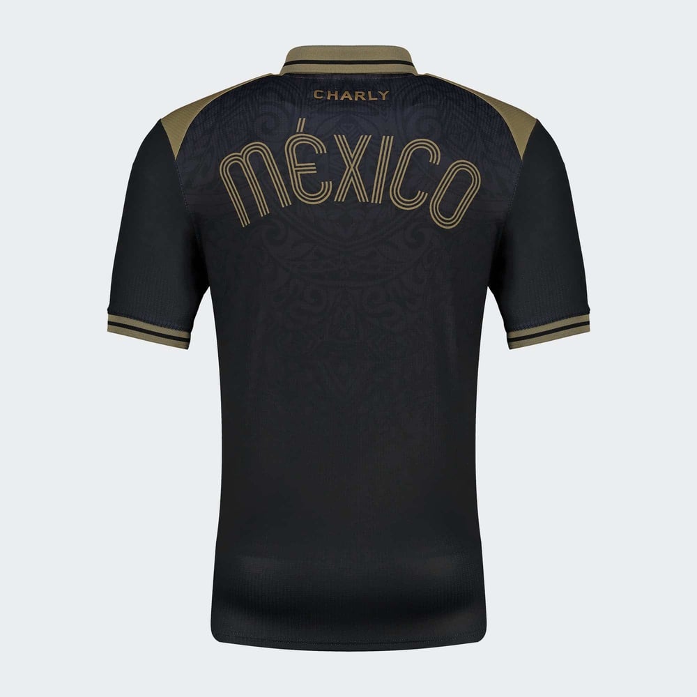 Kinder Mexiko 2025 Special Edition Heritage Shirt-Schwarz