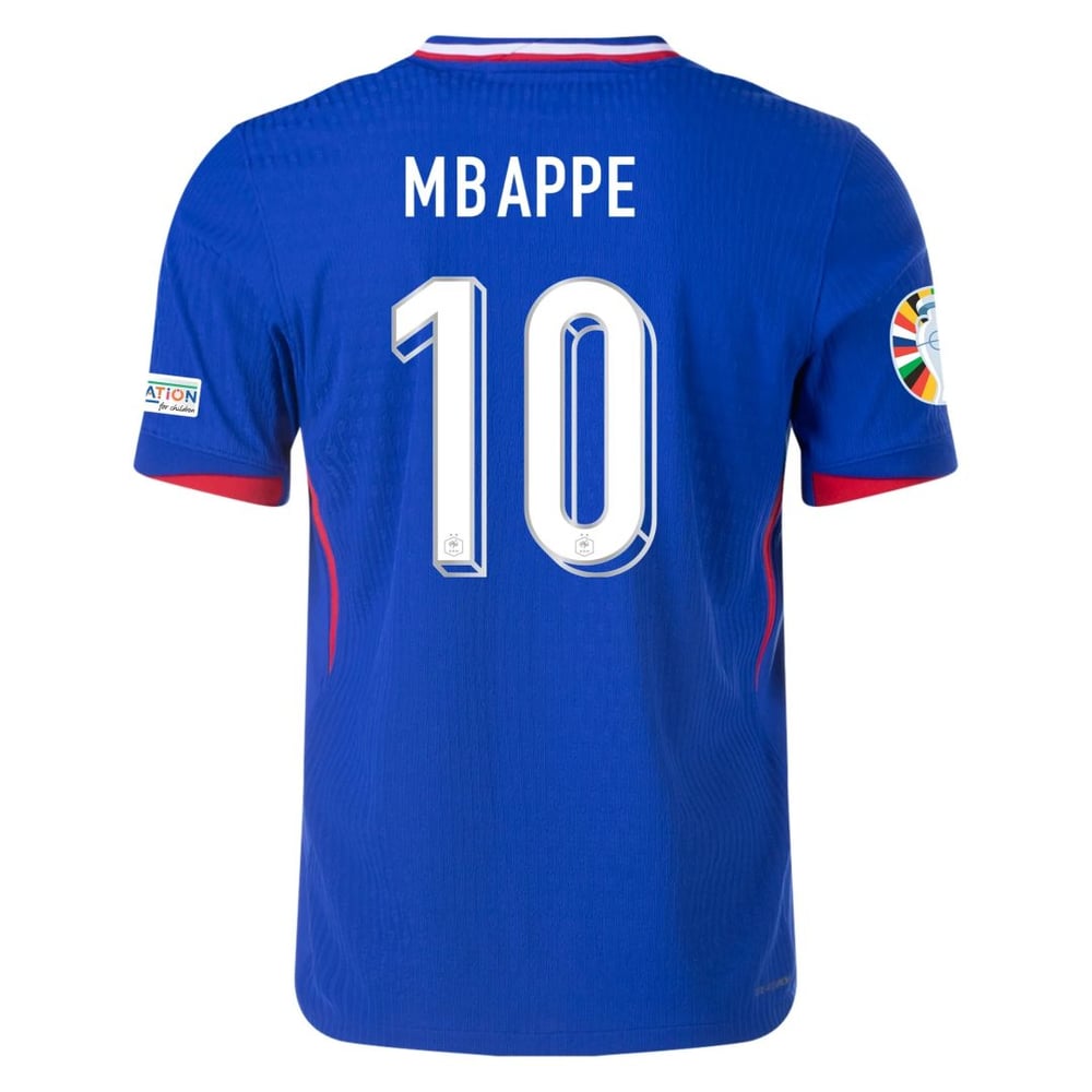 Kylian Mbappe #10 Frankreich Spieler Version Home Jersey EURO 204