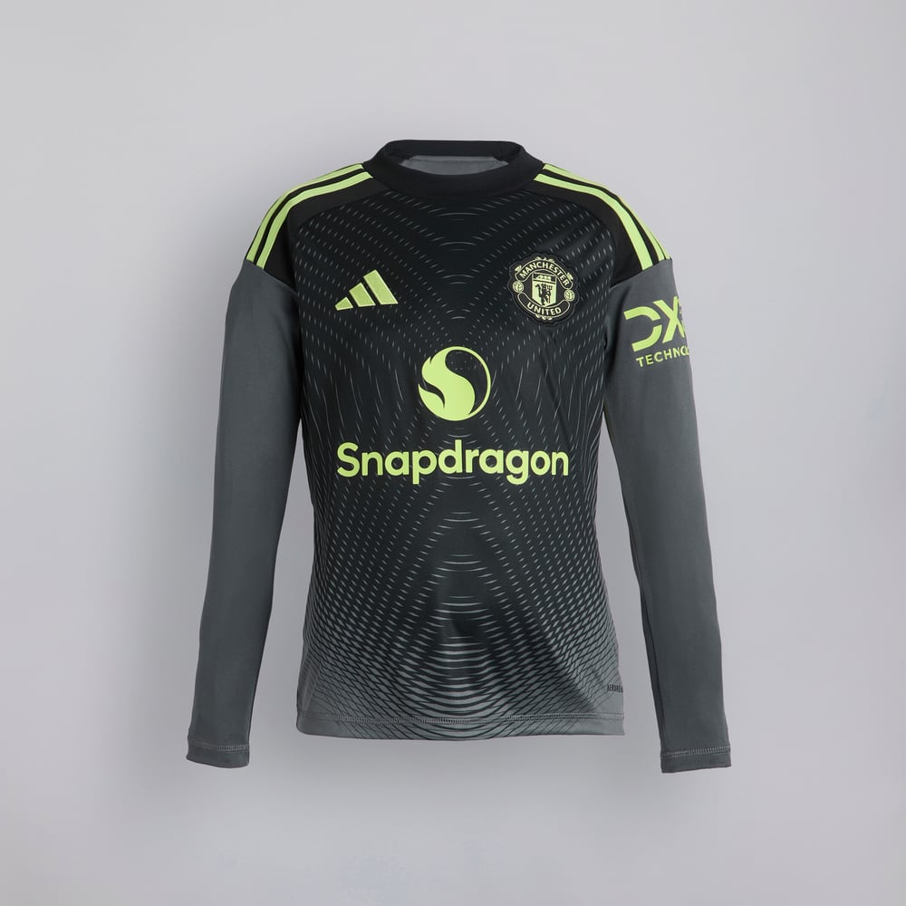 Kinder Manchester United 2025/26 Torwart Langarm Hemd