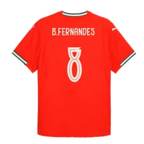 Men's B.FERNANDES Portugal 2025/26 Home Shirt
