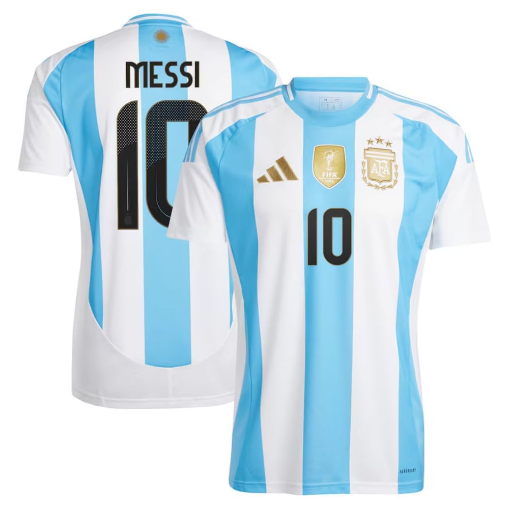Lionel Messi #10 Argentinien Home Jersey Copa America 2024