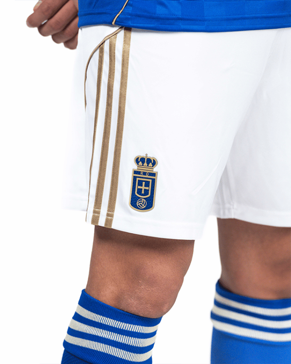 Kid's Real Oviedo 2025/26 Home Shorts
