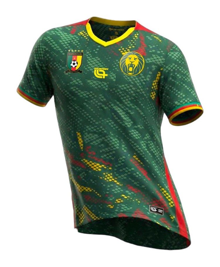 Kinder Kamerun 2025/26 Zuhause AFCON Hemd