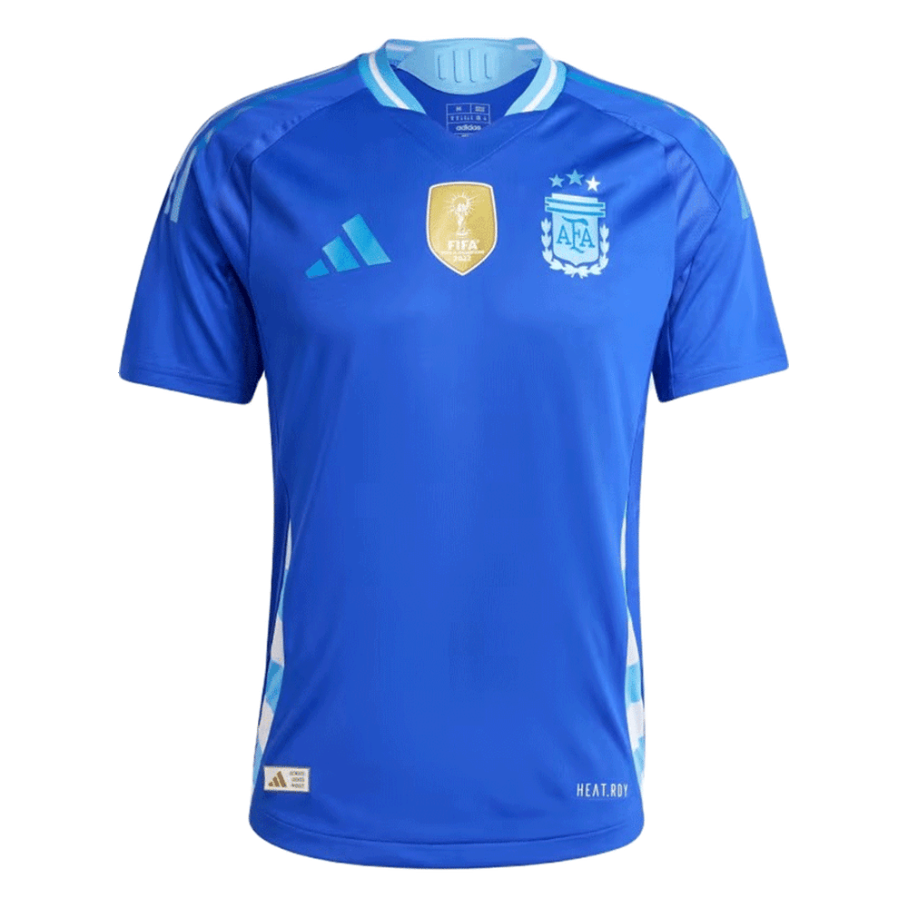 Argentinien Auswärts trikot Spieler Version Copa America 2024