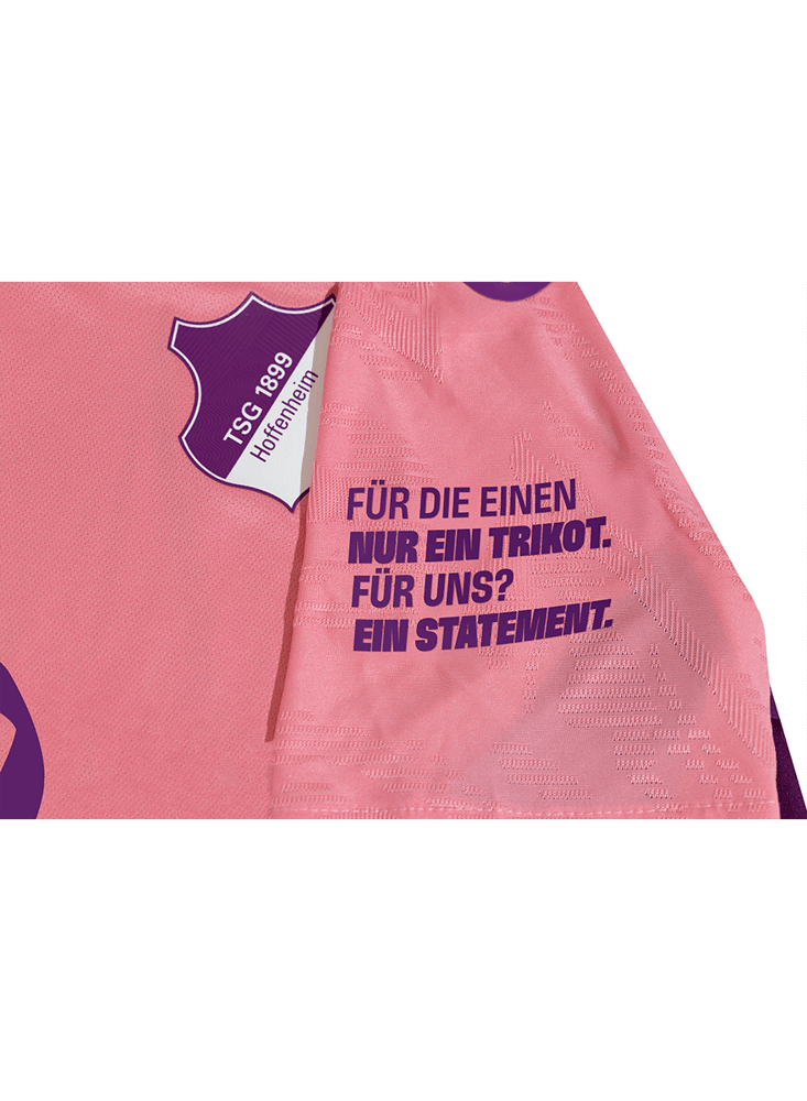 Kid's TSG Hoffenheim 2025/26 Special Breast Cancer Shirt
