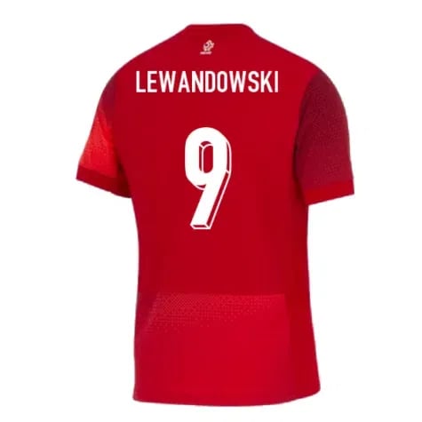 Kinder LEWANDOWSKI Polen 2024/25 Auswärts trikot