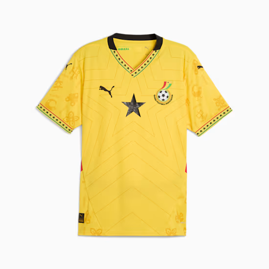 Kinder Ghana 2025 Auswärts trikot