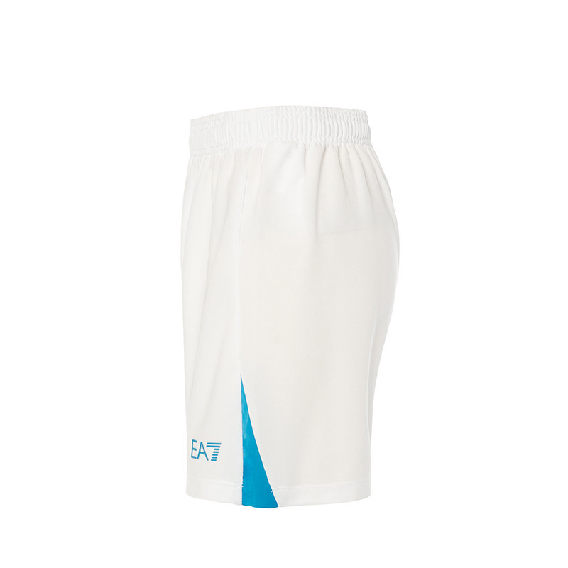Damen Napoli 2024/25 Home Shorts-Weiß/Himmelblau